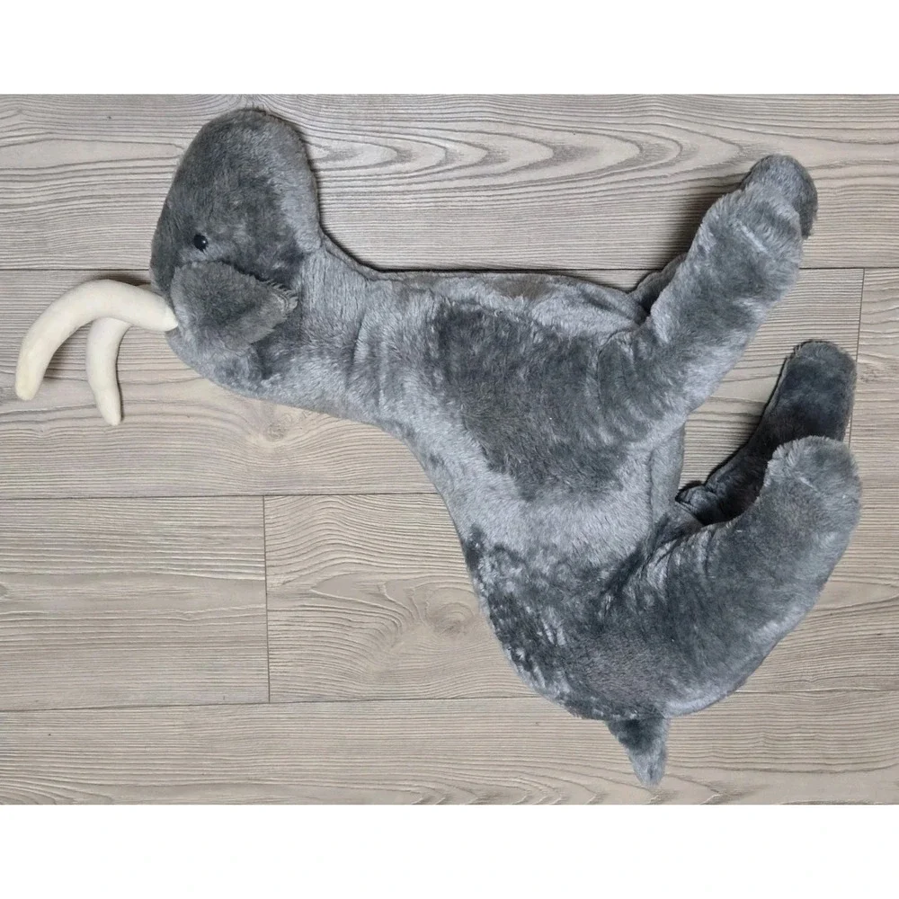 Goat Plush Large Gray 18